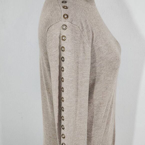 Joseph A. Brown Turtleneck Sweater NWT Size Small Light Brown Sweater - Picture 4 of 11